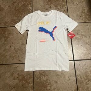 Puma Kids Level Up Graphic T-Shirt